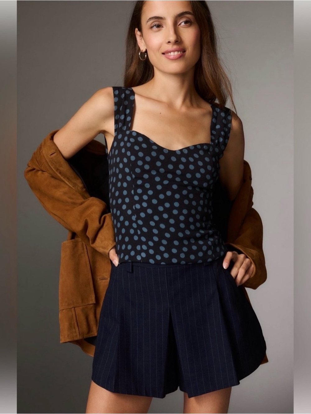 Reformation Hester Tank Top Cosmic Dot